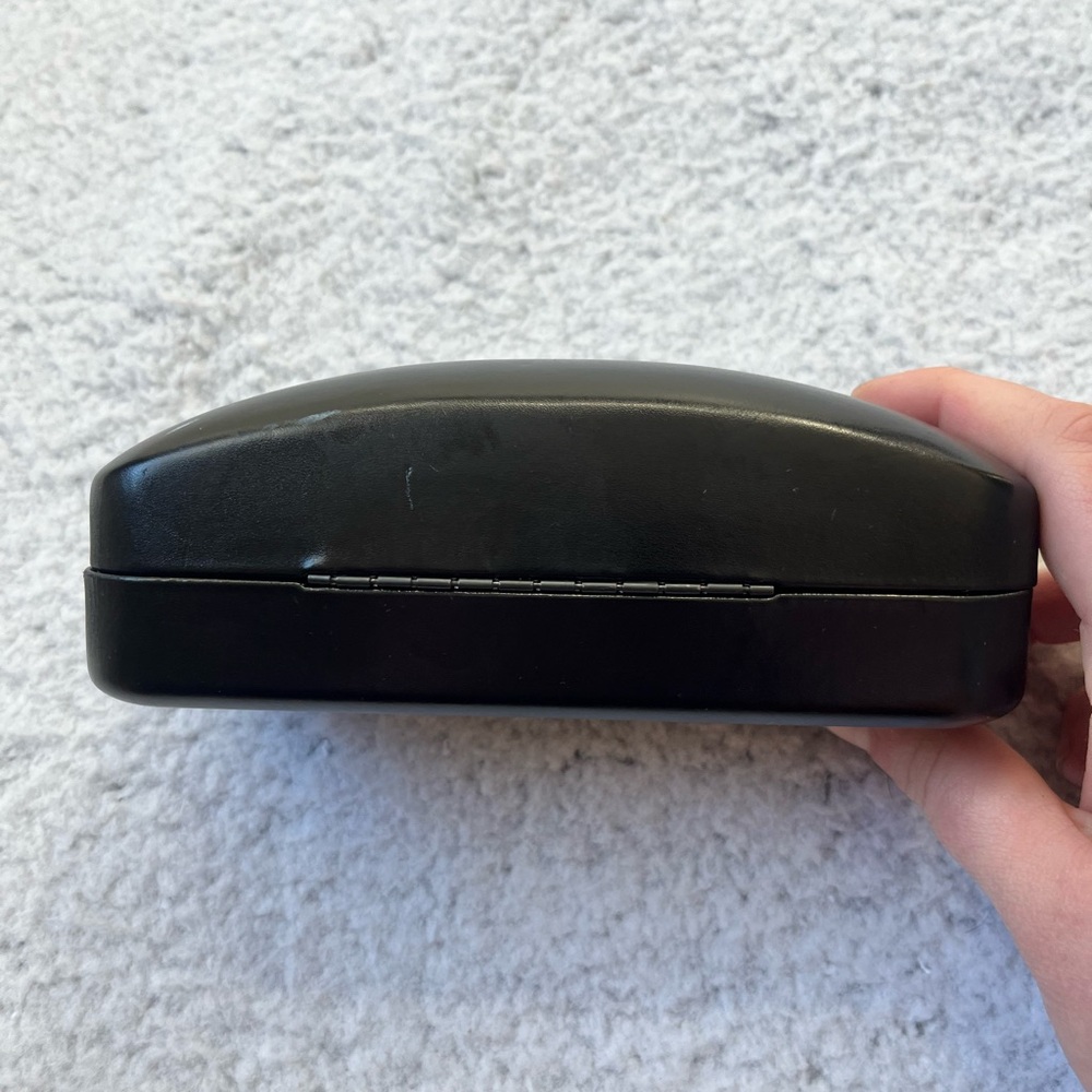 COACH Black Clam Shell Glasses or Sunglasses Case - Picture 5 of 11